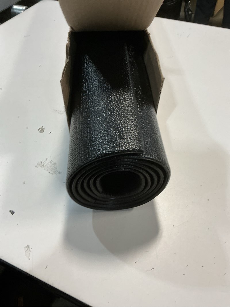 Condition photo showing Good Condition for Bike Mat | 6mm Thickness, 30" X 60" Exercise Mats for Treadmill, Rowing Machine, Non-Slip Exercise Equipment Mat for Stationary Spin Bike, Home Gym Workout, Under Mat Protect Hardwood Floor & Carpet 6mm/30" x 60"