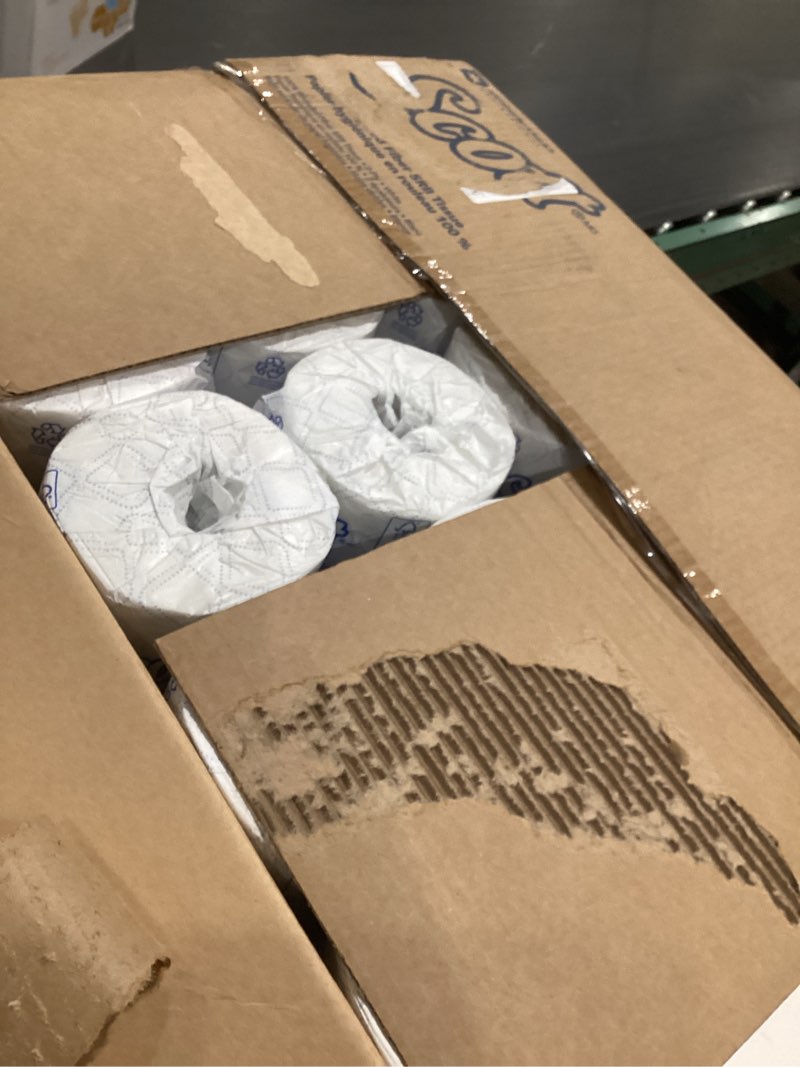 Condition photo showing Good Condition for scott® essential toilet paper & tissue roll 4x4 in 2ply white core standard (srb) 473 sheets/roll 80 rolls/case
