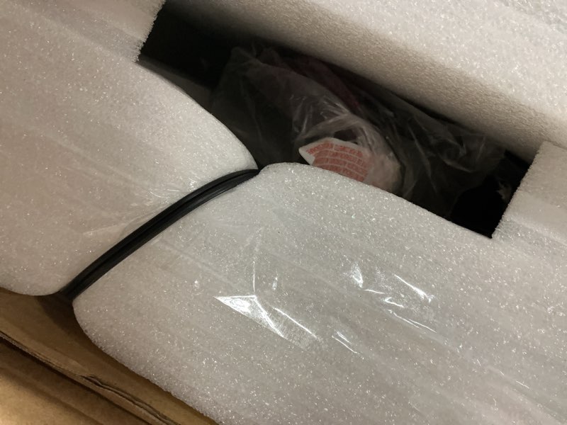 Condition photo showing As Is for allen + roth 72.5-in oil rubbed bronze multi-head floor lamp