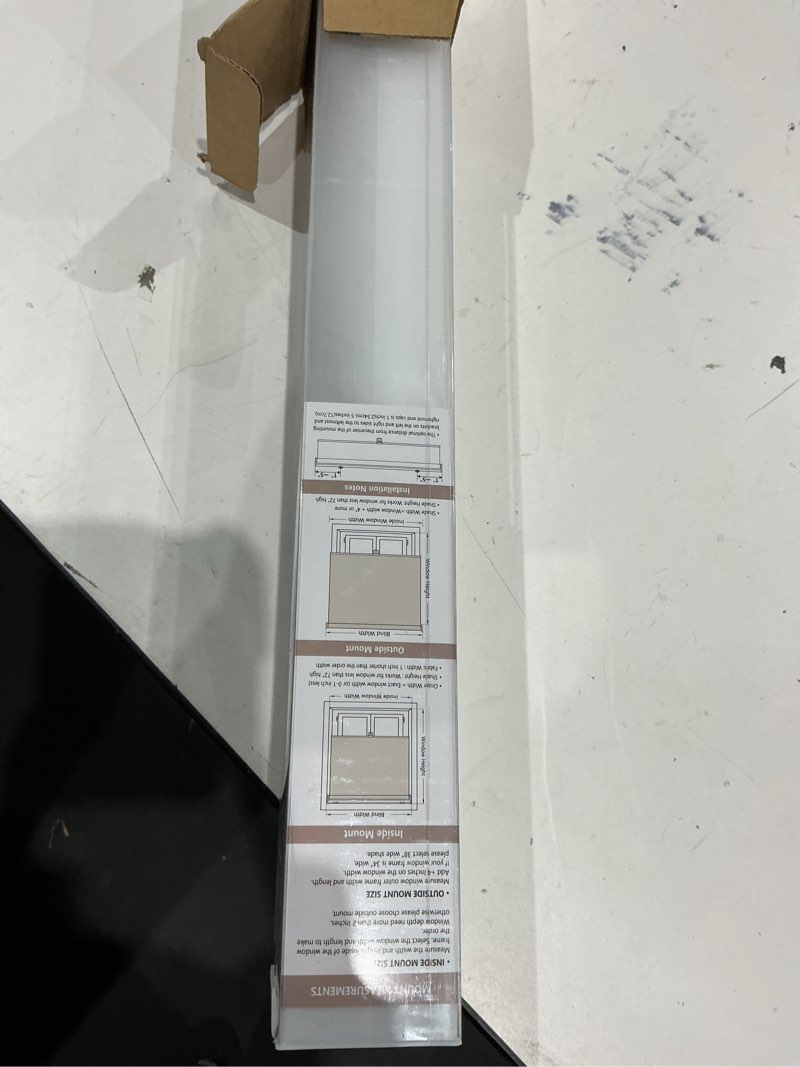 Condition photo showing Good Condition for sunoff blackout roller shades blinds cordless for windows pull down room darkening door blinds with thermal insulated easy to install for living room,bedroom,home,office bathroom white 23" w x 72" h 23"w x 72"h white