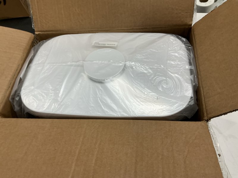 Condition photo showing New/Like New for TBMax Large Rice Container 25 Lbs with Easy-Carrying Handles -12.7 Qt Flour Storage Container with Pop Up Lid & Hanging Hooks for Cleaner Use, Airtight Food Storage Bin for Kitchen Organization