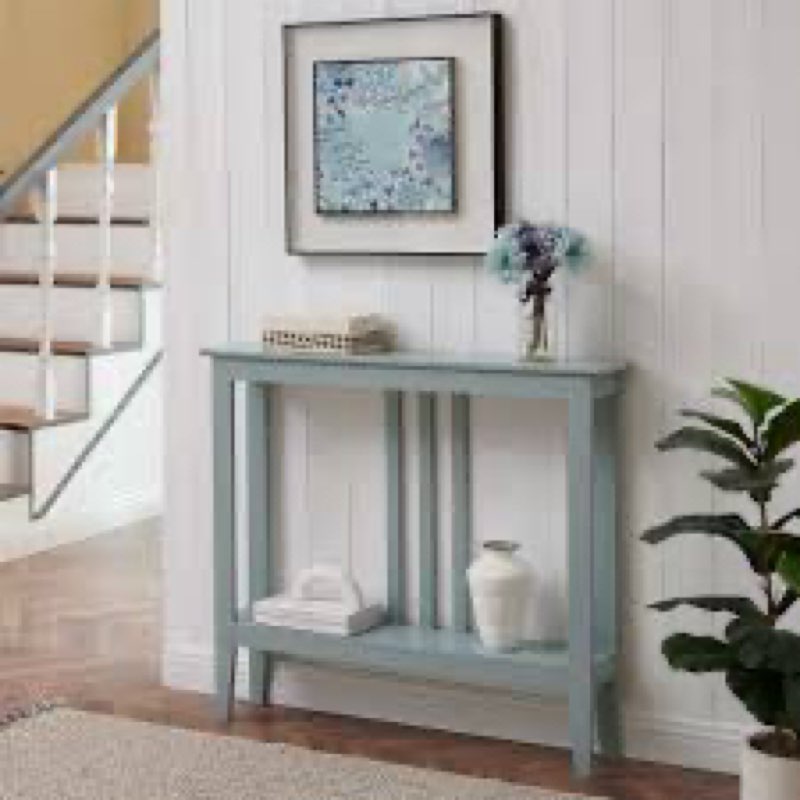 aubreyana entryway table - narrow console table - console table with storage - hallway decor - wood console tables for entryway - narrow console sofa side table