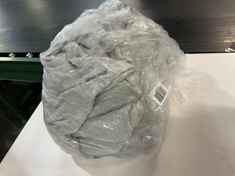 Condition photo showing Good Condition for organic cotton gauze duvet cover set, king/cal king, mist