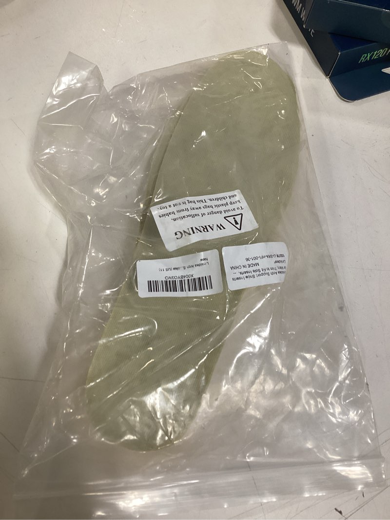 Linkidea Orthotic Insoles for Plantar Fasciitis and Arch Support, Trim-to-Fit Shoe Inserts with Comp