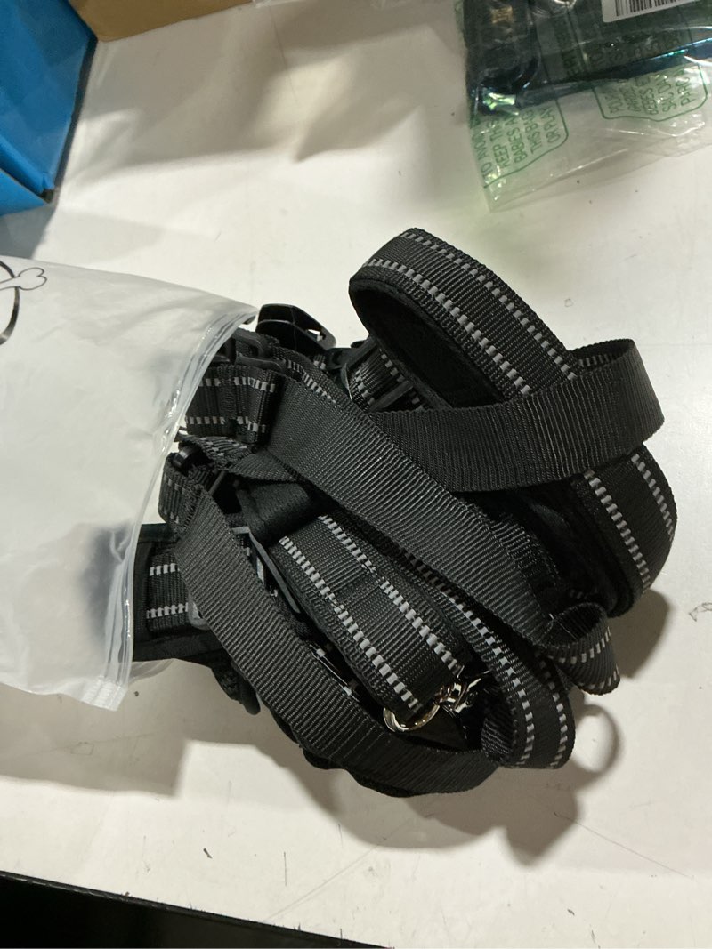 Condition photo showing Good Condition for COODEO Professional Dog Sling for Hind Leg Support - Aid for Post-ACL/TPLO Surgery & Senior Dogs, Secure,Breathable & Machine-Washable with Reflective Edging for Safe Walks (Black, M) Black M