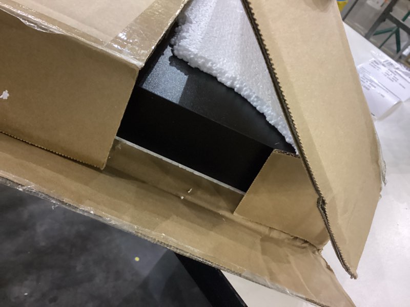 Condition photo showing New/Like New for WELLAND 12" Deep Floating Wall Shelf, Black Floating Shelf Display Floating Shelf, 35.43" L x 11.81" D x 2" T, Deeper Than Others, Black 35.43" x 11.81" x 2"