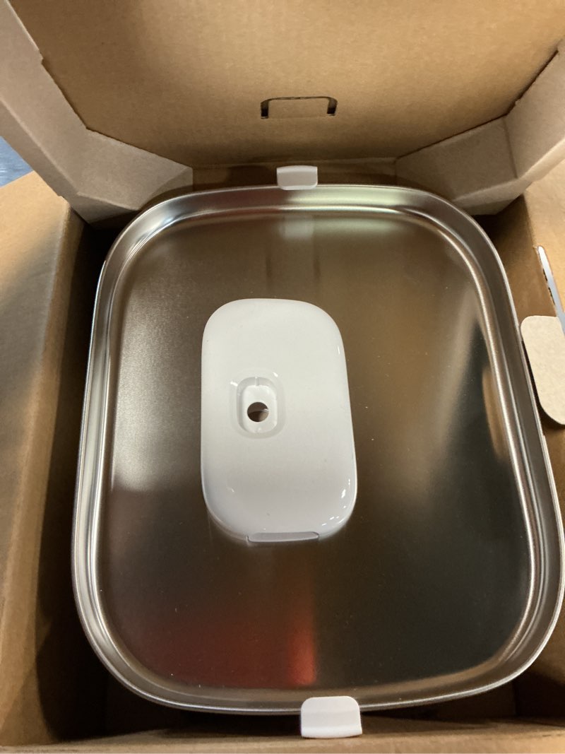 Condition photo showing Good Condition for petlibro upgrade cat water fountain, cordless cat fountain battery operated, app monitoring 3l/101oz dockstream 2 pet water fountain with stainless steel tray, 5ghz wifi dog water bowl dispenser white fountain