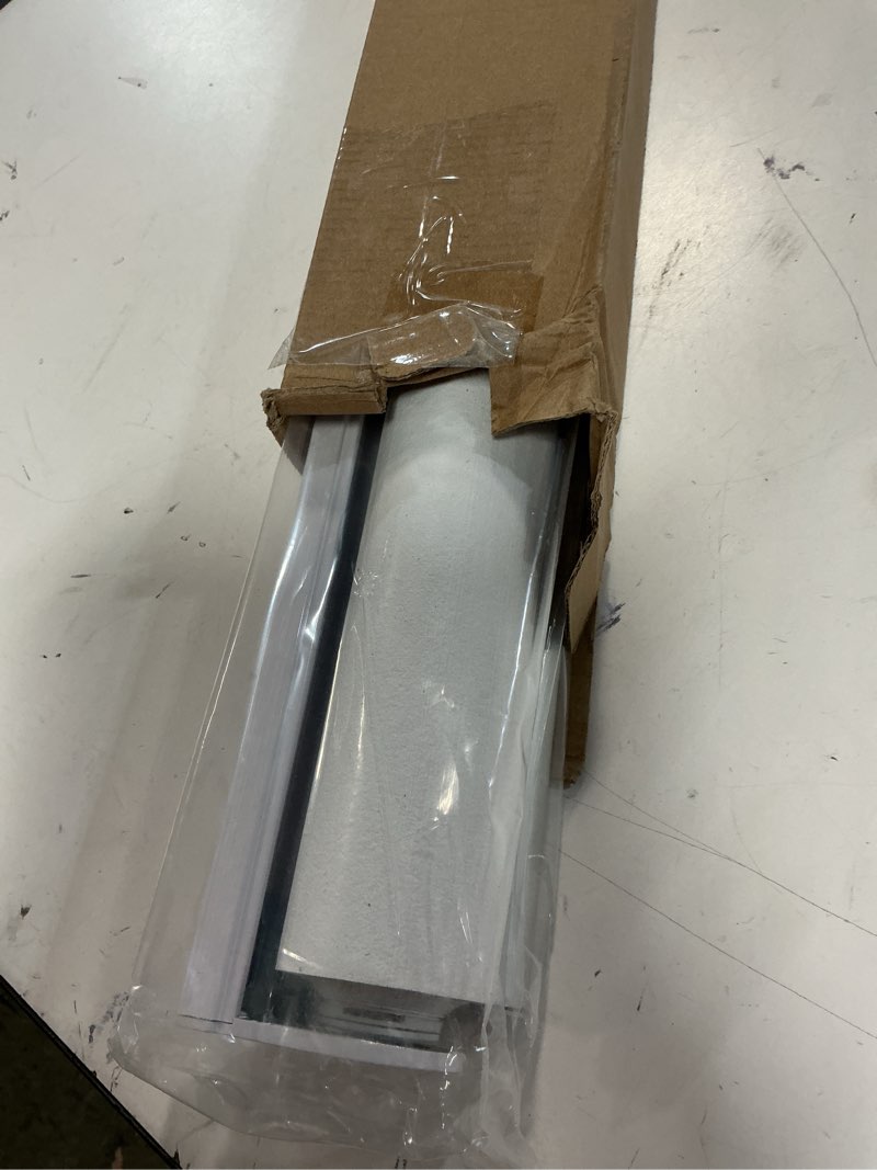 Condition photo showing Good Condition for genimo 100% blackout roller window shades, window blinds cordless with thermal insulated, uv protection fabric, mini french door blinds for home, bedroom, office, ivory white, 32" w x 72" h ivory white 32"w x 72"h