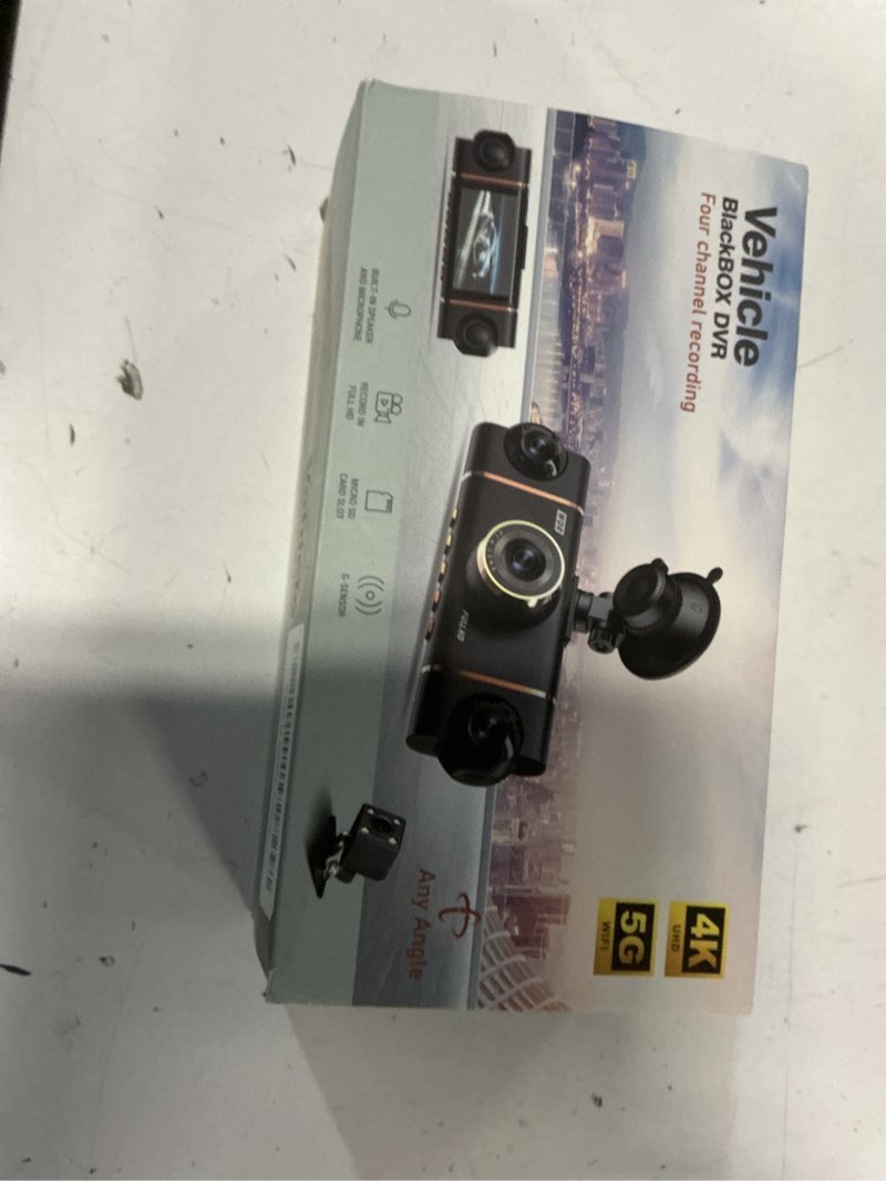 Condition photo showing New/Like New for Dash Cam Front Rear Inside & Left Right, Car Camera, 24H Parking Mode, G-Sensor, Loop Recording