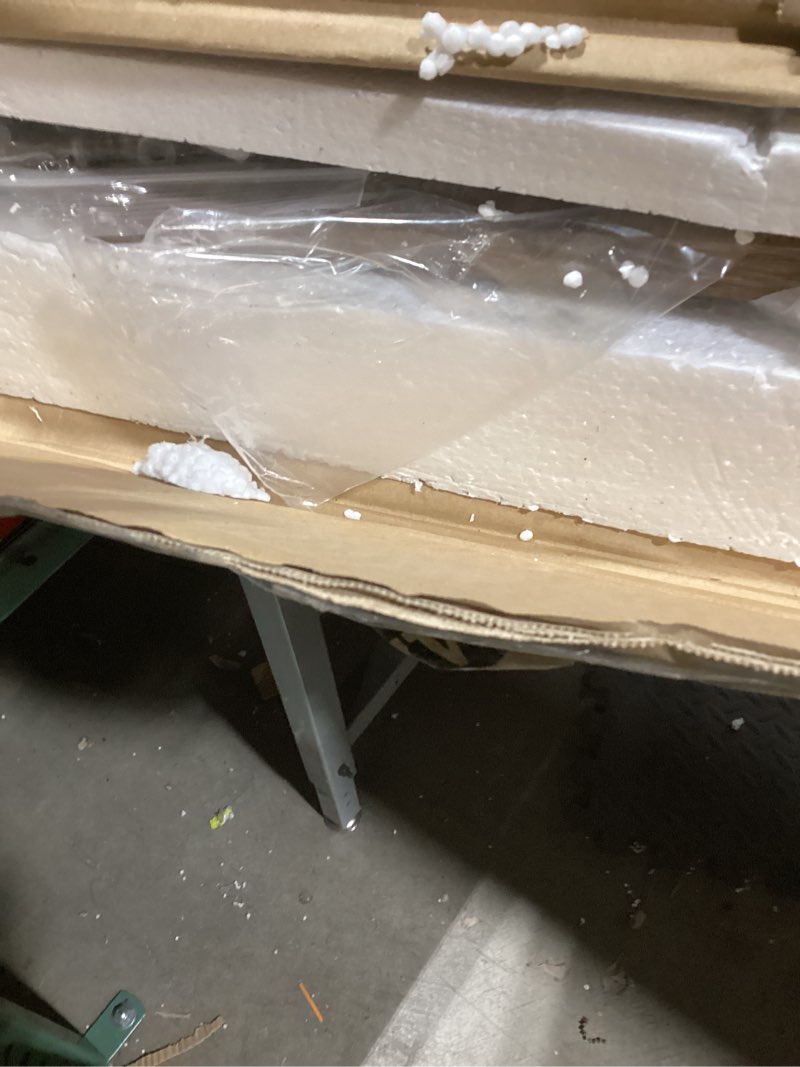 Condition photo showing New/Like New for VASAGLE Ladder Shelf, 4-Tier Bookshelf, Storage Rack, Bookcase with Steel Frame, for Living Room, Home Office, Kitchen, Bedroom, Industrial Style, Greige and Black ULLS44MB