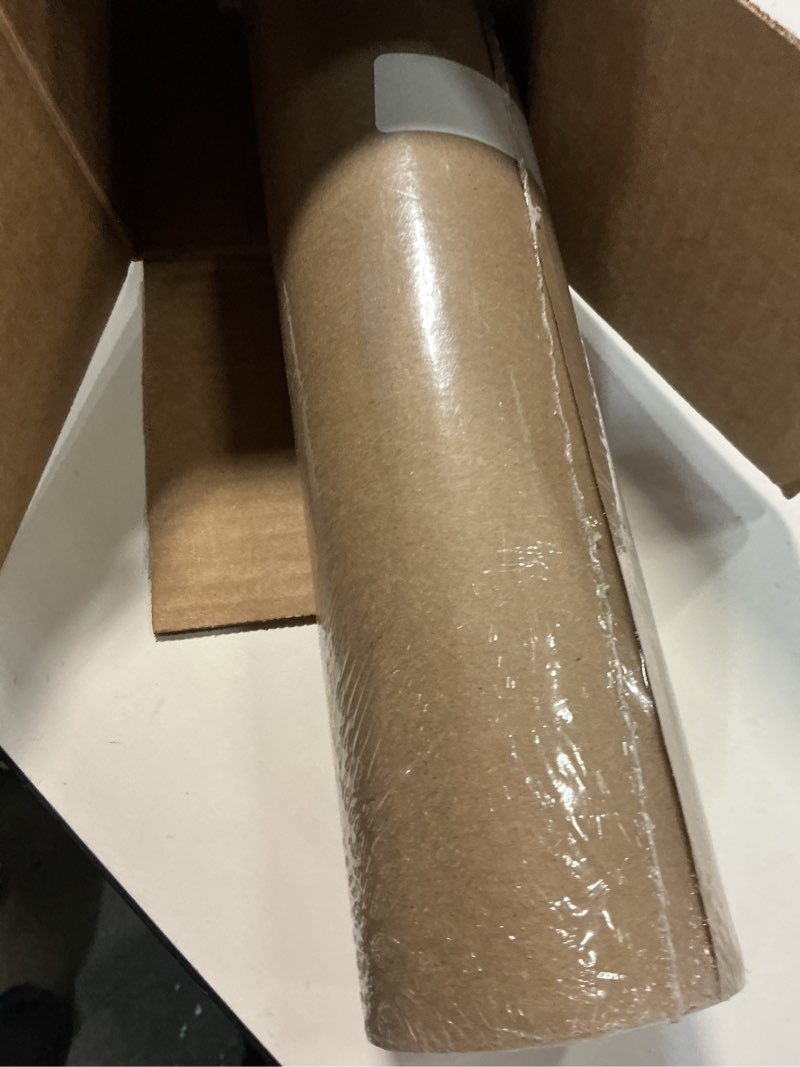 Condition photo showing Good Condition for Brown Paper Roll 24" x 1200" (100 feet) - USA-Made Thick Kraft Paper Roll 50lb Thickness for Packing, Moving, Shipping & Crafts/Arts - 100% Recycled Natural Craft Wrapping Material by IDL Packaging Brown 24"x100' (#50 thick) Pack of 1
