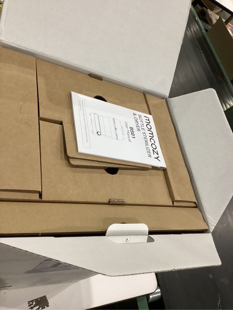 Condition photo showing Good Condition for Momcozy 3 Layers Large Bottle Sterilizer and Dryer, Fast Sterilize and Dry, Universal Bottle Sterilizer for All Bottles & Breast Pump Accessories, Touch Screen & Auto-Off Bottle Sanitizer