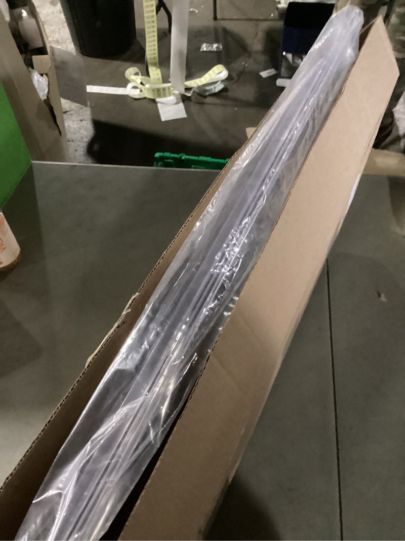 Condition photo showing New/Like New for Prime-Line M 6258 Frameless Shower Door Bottom Seal for 3/8 In. Thick Glass Doors – Stop Shower Leaks and Create a Water Barrier, 36 In., Clear Vinyl (Single Pack) Clear 3/8 in. single flap