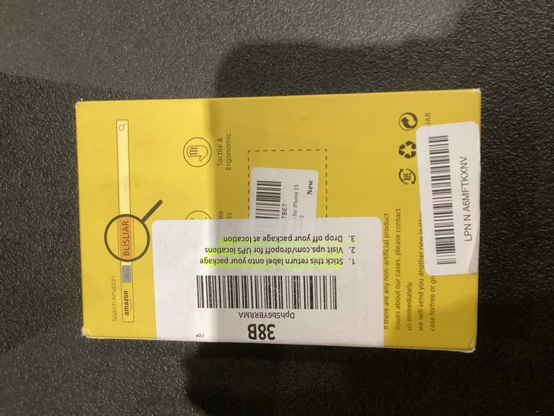 Condition photo showing New/Like New for Wallet Case for iPhone 15 Pro Max with Card Holder/Crossbody Wallet/Strap| RFID Blocking | Magnetic | Kickstand | Detachable | PU Leather Phone Case for iPhone 15 Pro Max,6.7 in,Black for iPhone 15 Pro Max Black