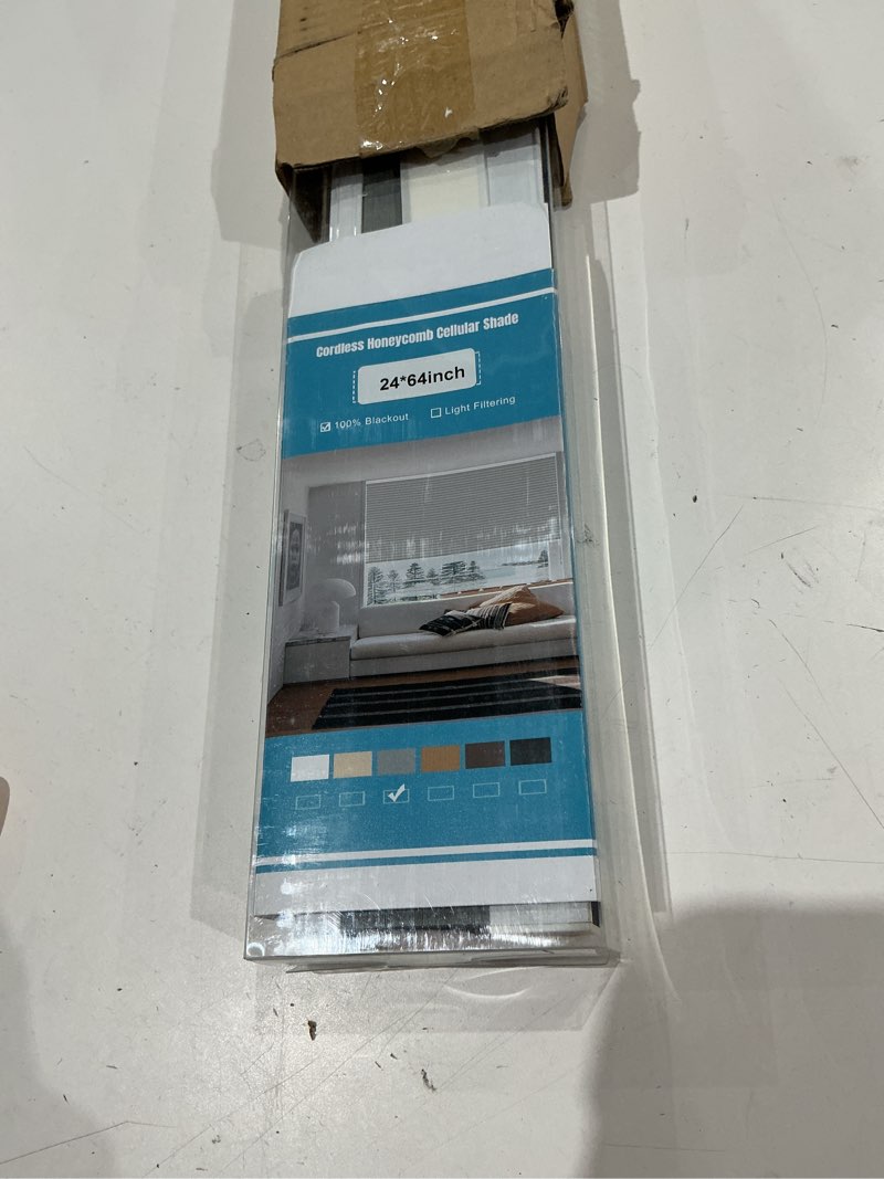 Condition photo showing Good Condition for dez furnishings cordless blackout cellular shade