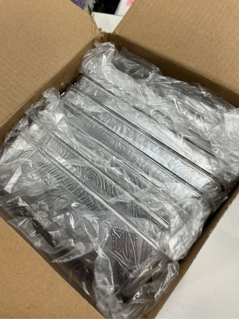 Condition photo showing Good Condition for 12 Pack Large Clear Plastic Drawer Organizer Set, Acrylic Bathroom Organizer Vanity Trays Dividers, Kitchen Organizers and Storage, Non-Slip Storage Bins for Makeup, Snacks, Office, Desk, Fridge Large - 12 Pack