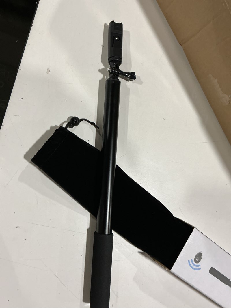 Condition photo showing Good Condition for 118" Invisible Long Selfie Stick Tripod,Action Camera Tripod,with Wireless Remote,Compatible with Gopro,DJI Osmo Action 5/3,Insta360 X5/X4/X3 ONEX2/RS,Cell Phone and Action Camera