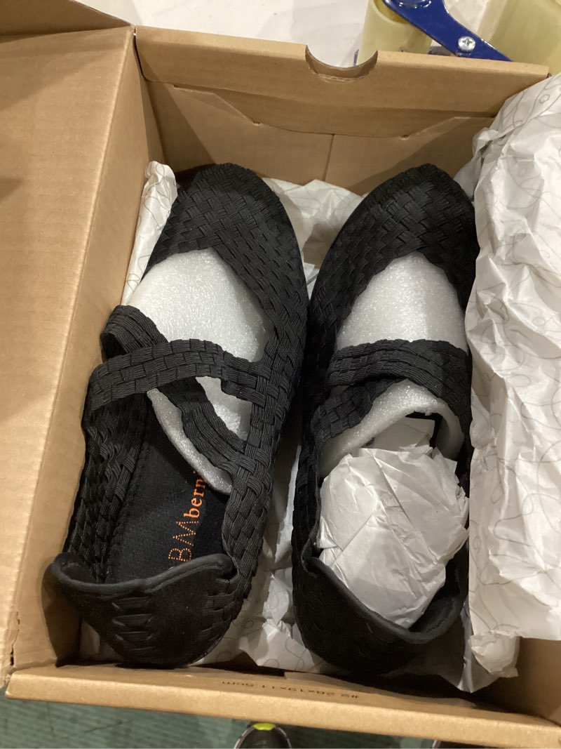 Condition photo showing Good Condition for womens bernie mev black shoes 8.5 (39)