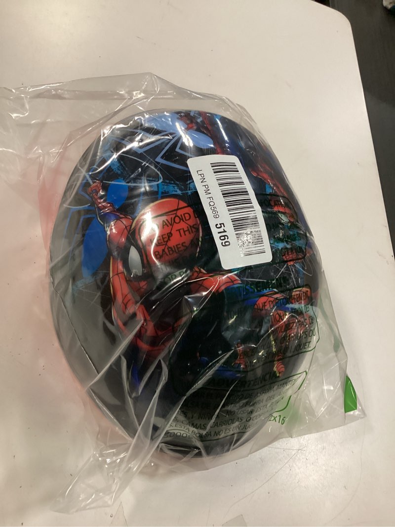 Condition photo showing New/Like New for BELL Spider-Man Shooting and Swinging Toddler Bike Helmet, (3-5 yrs.)