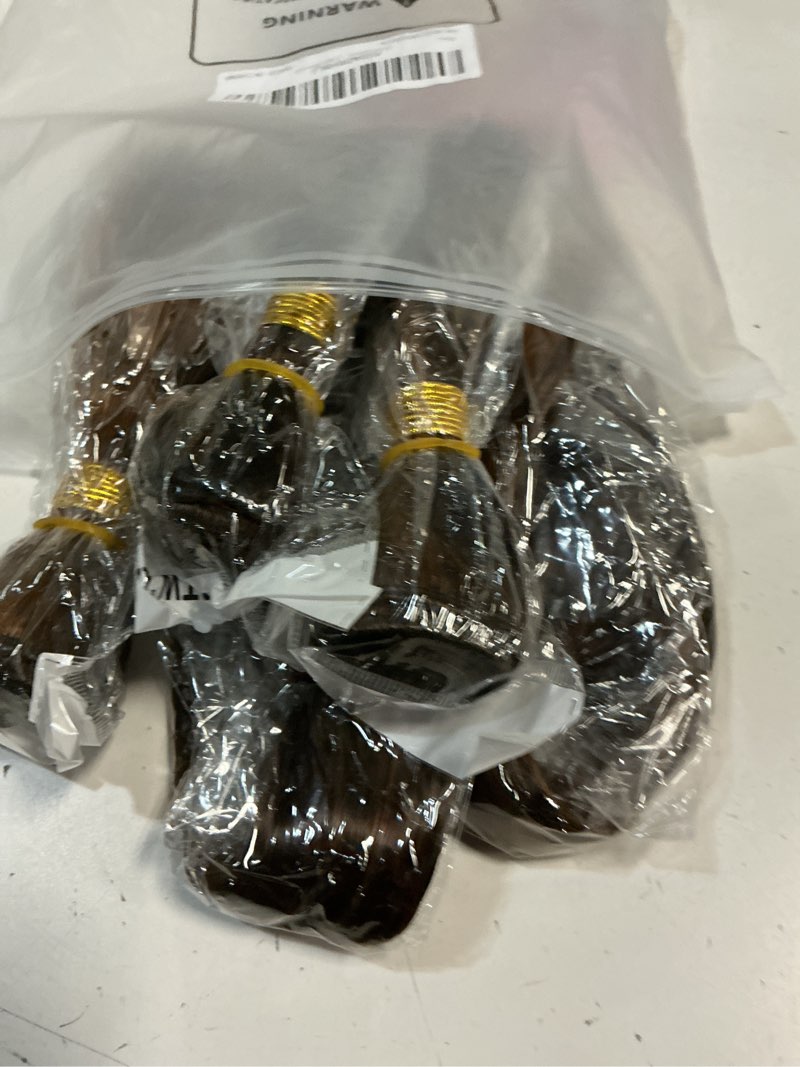 Condition photo showing Good Condition for 14 16 18inch brown highlight straight bundles human hair light brown highlight human hair 3bundle brazilian remy sew in hair weave for women 300g/pack (p4/30,brown and light brown) p4-30/str-11th 141618in