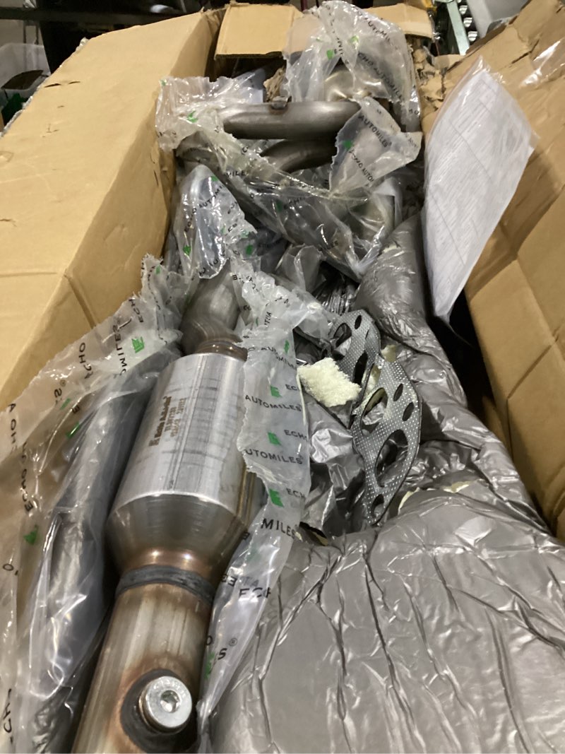 Condition photo showing As Is for catalytic converter compatible with chevrolet cruze 2011-2015, chevy cruze limited 2016, sonic 2012-2014, 1.8l l4 (epa compliant)