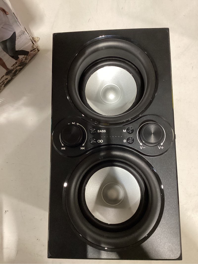 Condition photo showing Good Condition for tpyesss bluetooth speakers, 80w(peak) wireless tws portable bluetooth speaker, beat-driven lights, 100db loud stereo speaker with bassup, speakers with subwoofer for outdoor, party, camping