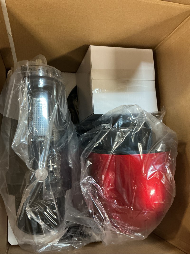 Condition photo showing Good Condition for Cold Press Juicer Machines, Fretta Slow Masticating Juicer, BPA-Free Juicers, Extractor de Jugos y Vegetales, 3-inch Large Feed Chute Juice Maker, Juice Extractor with Quite DC Motor, 200W(Red)