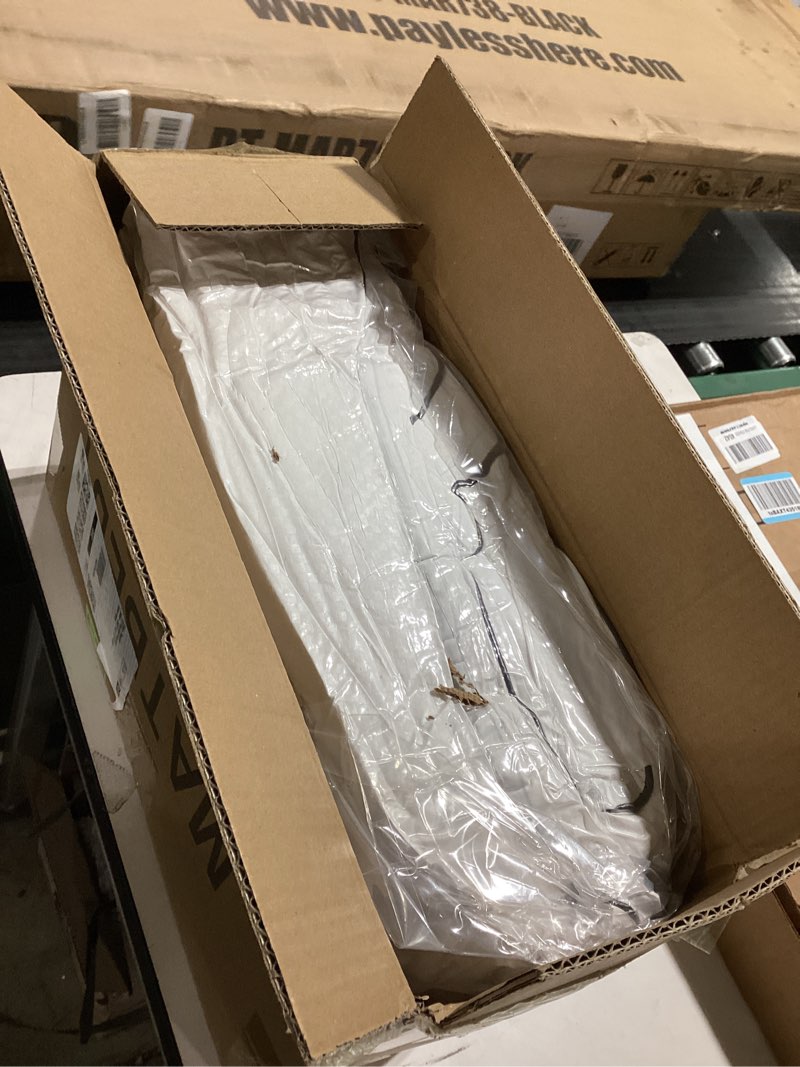 Condition photo showing As Is for Full Size Mattress Topper for Back Pain, Cooling Extra Thick Mattress Pad Cover with 8-21 inch Deep Pocket, Plush Pillow Top Mattress Topper Overfilled with Down Alternative, Full Size, White Full White