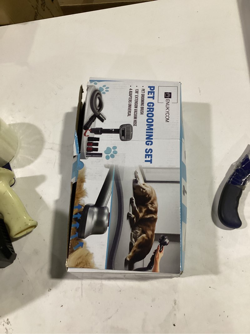 Condition photo showing Good Condition for pet hair grooming brush vacuum attachment for dyson v7 v8 v10 v11 v15/v6 dc58 dc59, compatible with shark nv501/hv322/hv301 miele 1-3/8'' & small shop vacs 1.25" – cat/dog grooming brush