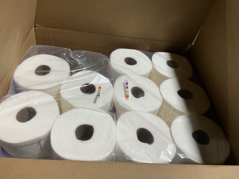 Condition photo showing As Is for Viva Signature Cloth Paper Towels, 12 Triple Rolls, 129 Sheets per Roll Triple 129 Sheets (Pack of 12)