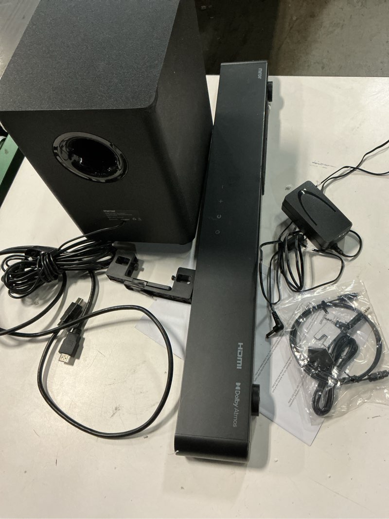 Condition photo showing Good Condition for Miroir 3.1CH Dolby Atmos Soundbar for Smart TV, 390w Virtual Atomos Surround Sound & Wired Subwoofer