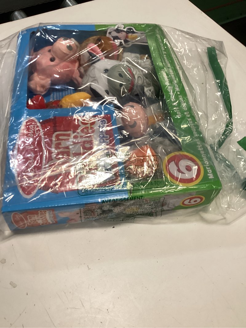 Condition photo showing Good Condition for Melissa & Doug Barn Buddies Hand Puppets, Set of 6 (Cow, Sheep, Horse, Duck, Chicken, Pig)