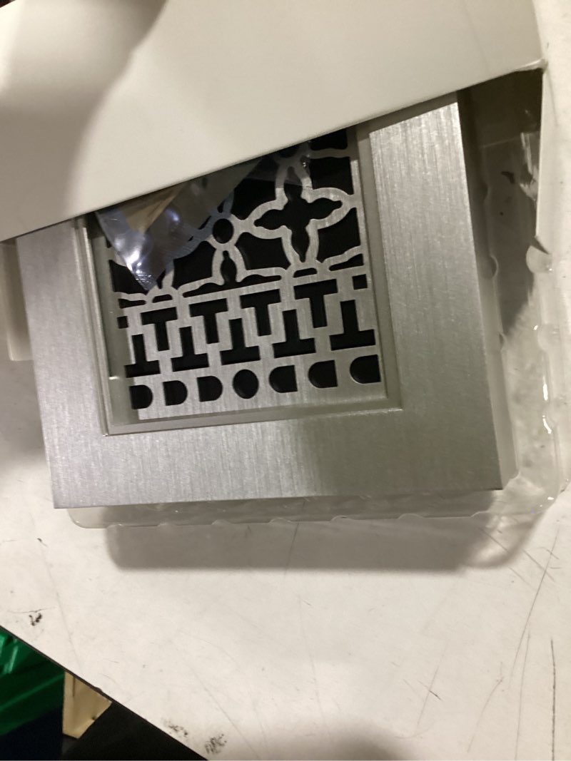 Condition photo showing As Is for style selections brushed nickel doorbell