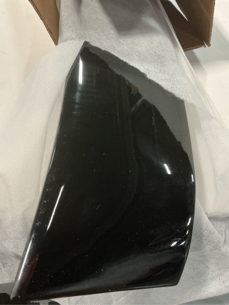 Condition photo showing As Is for cciyu roof spoiler fits for 2008-2012 for honda accord rear window roof spoiler(abs glossy black)