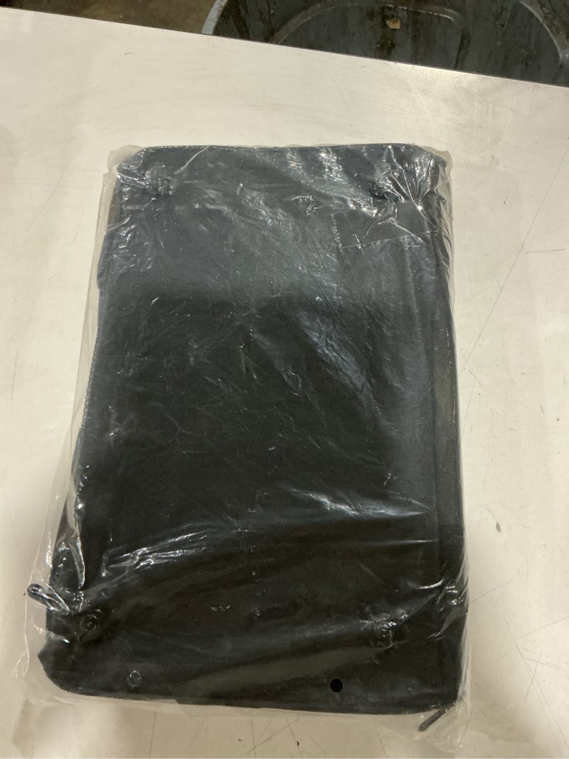 Condition photo showing New/Like New for henkelion cat carriers dog carrier pet carrier for small / medium cats dogs puppies (up to 15lbs), tsa airline approved small dog carrier soft sided, collapsible waterproof travel puppy carrier -black 17.0"l x 11.0"w x 11.0"h black