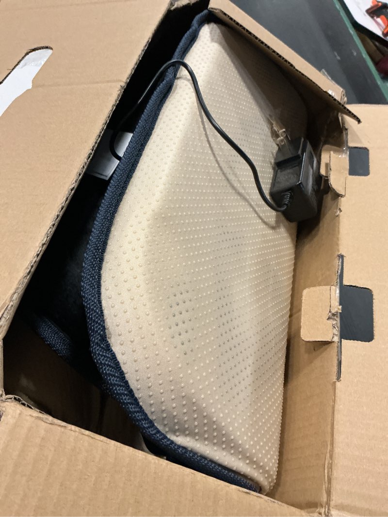 Condition photo showing Good Condition for COMFIER Back Massager with Heat, App Control Vibration Massage Seat Cushion, 10 Motors & 3 Heat Levels Chair Massager Pad, Gifts for Mom,Dad Home Office Use,Black Seat Cushion-APP