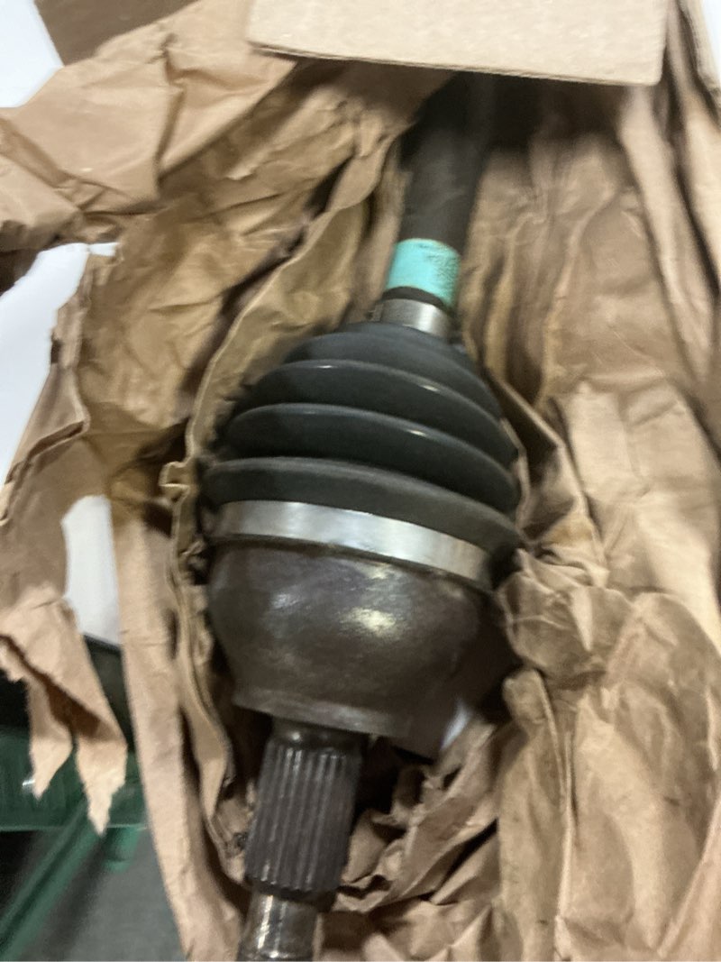 Condition photo showing As Is for motorcraft - shaft - front axle (p) (tx766)