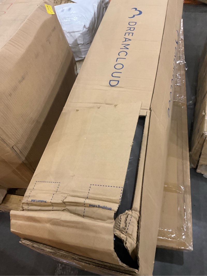 Condition photo showing Good Condition for DreamCloud Ultra 15" King Mattress - Luxury Hybrid Gel Memory Foam - 365 Night Trial - Back Pain Rel