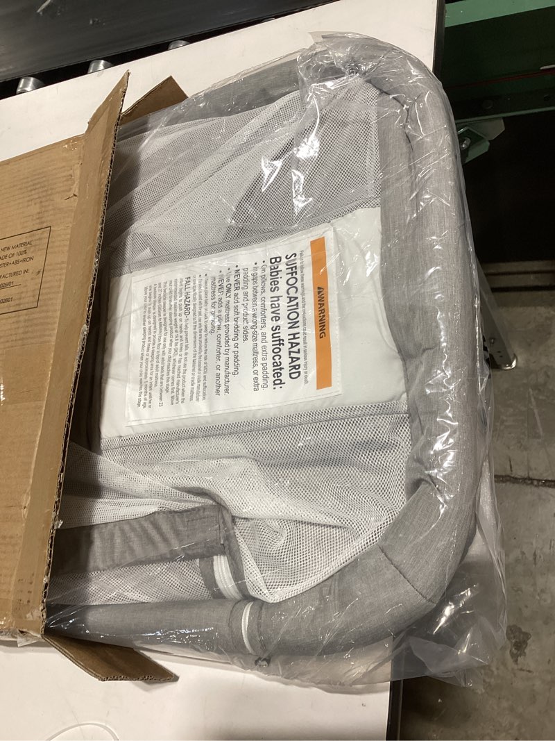 Condition photo showing New/Like New for cowiewie bassinet bedside sleeper, portable, breathable, adjustable baby bedside bassinet for peaceful nights, light grey