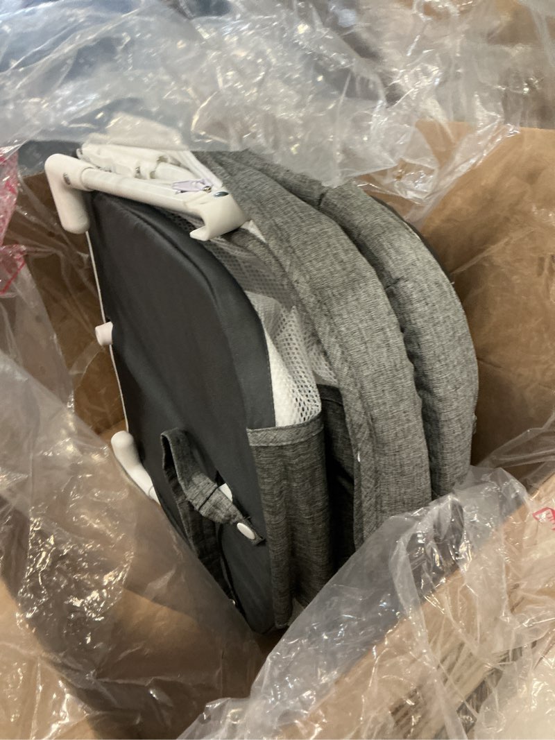 Condition photo showing Good Condition for Baby Delight Snuggle Nest Bassinet, Portable Baby Bed, for Infants 0 – 5 Months, Charcoal Tweed