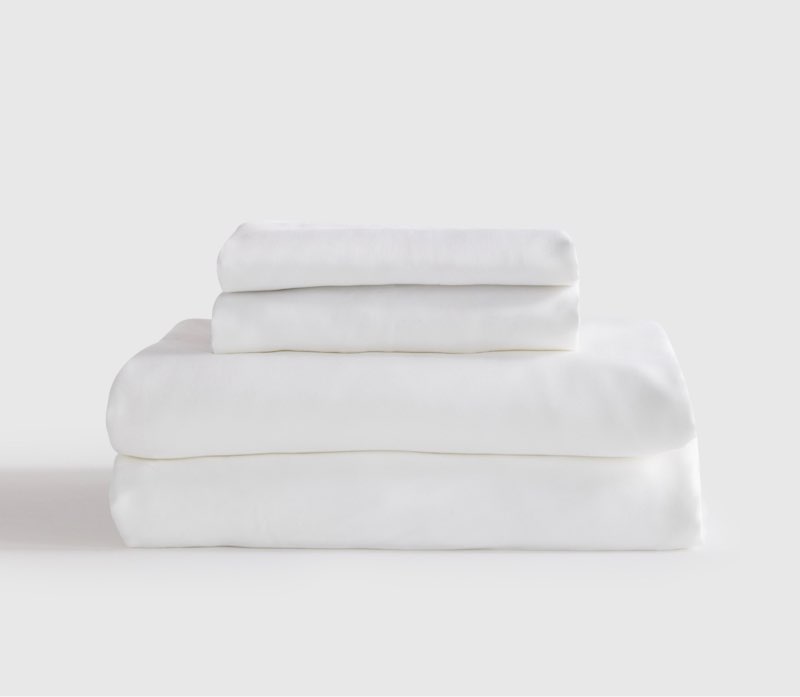 Bamboo Sheet Set, King, White