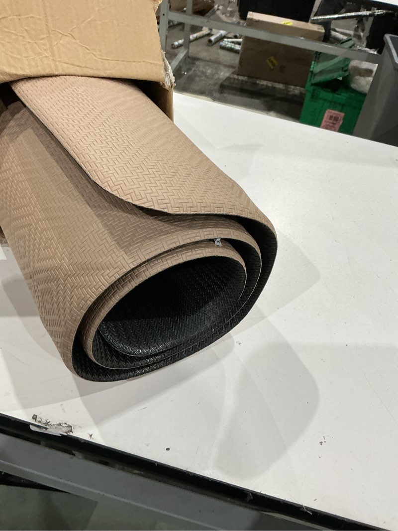 Condition photo showing Good Condition for ophanie kitchen mats for floor, 3/4 inch thick kitchen rugs, 20'' x 60'' anti fatigue standing cushioned mat, waterproof,comfort ergonomic mat for office, home, sink, beige non-slip bottom