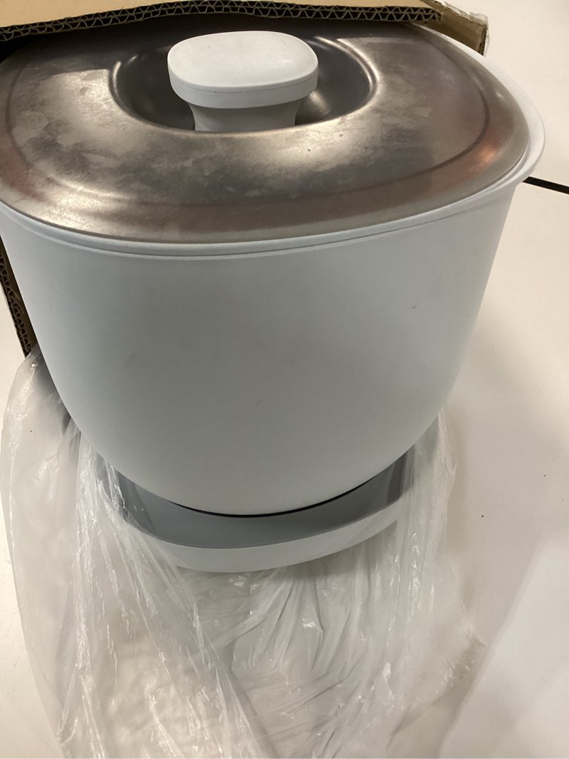 Condition photo showing As Is for Spreezy Rice Containers (12lbs Rice / 8lbs Flour) Using Convenient For The Kitchen pantry Large Food