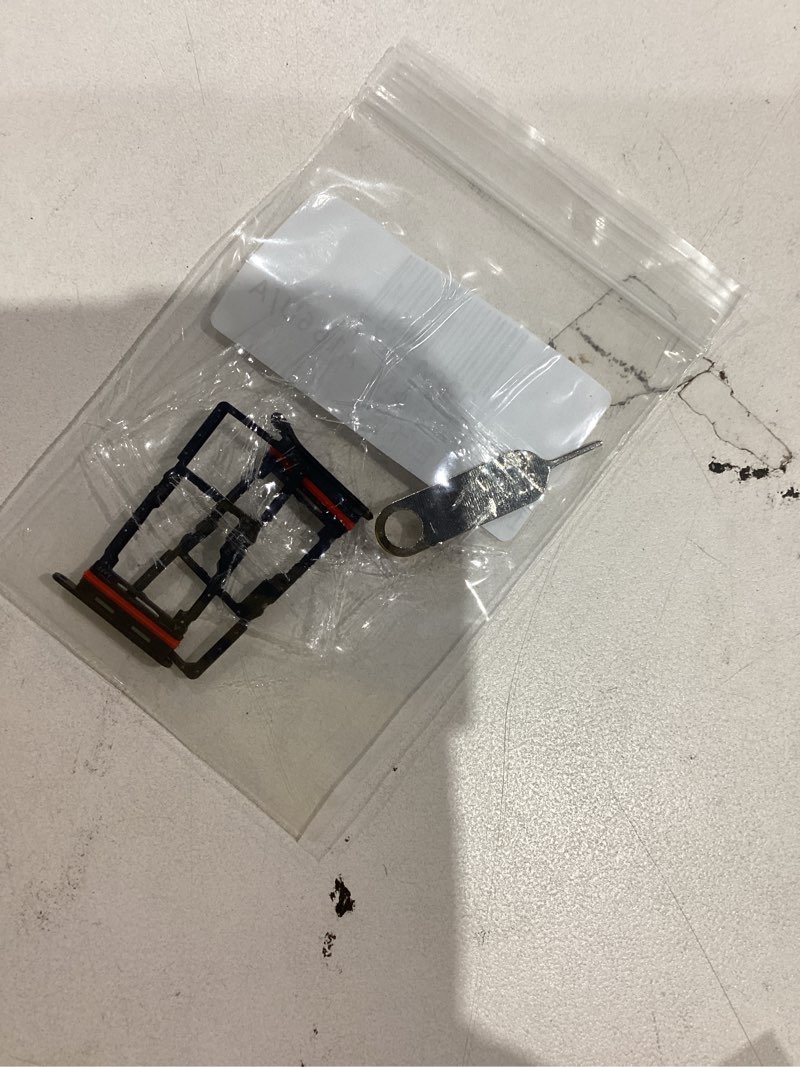 Condition photo showing As Is for 2PCS SIM Card Tray for Samsung Galaxy A16 5G SIM Card Slot Holder Replacement for Samsung A16 5G SM-A166U with Open Eject Pin