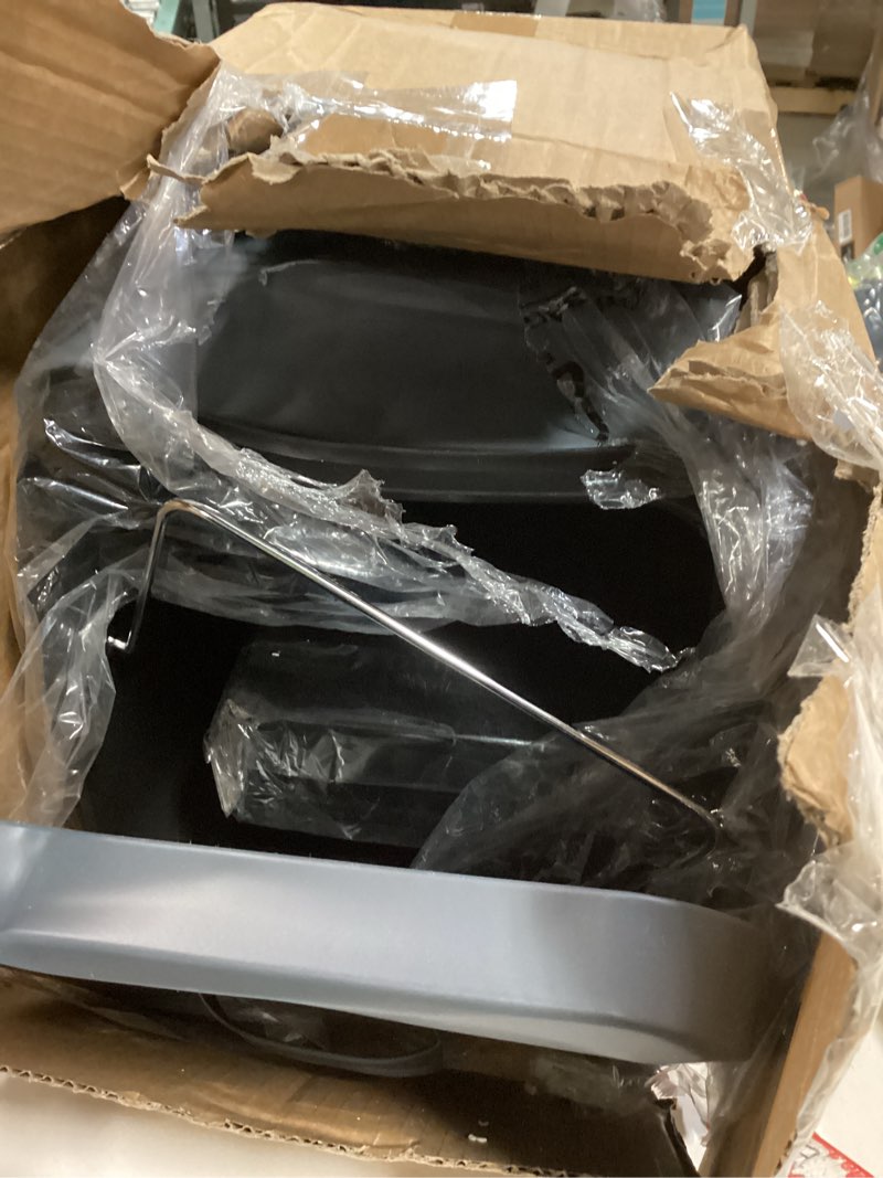 Condition photo showing As Is for Umtiti Dog Poop Trash Can with Lid for Outdoors?3.2 Gallon Trash Can with Activated Carbon Filter & 