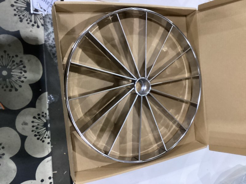 Condition photo showing New/Like New for Professional Pie Slicer and Cake Divider | Stainless Steel Pie Portion Cutter Press Cake Marker Evenly14 Portions