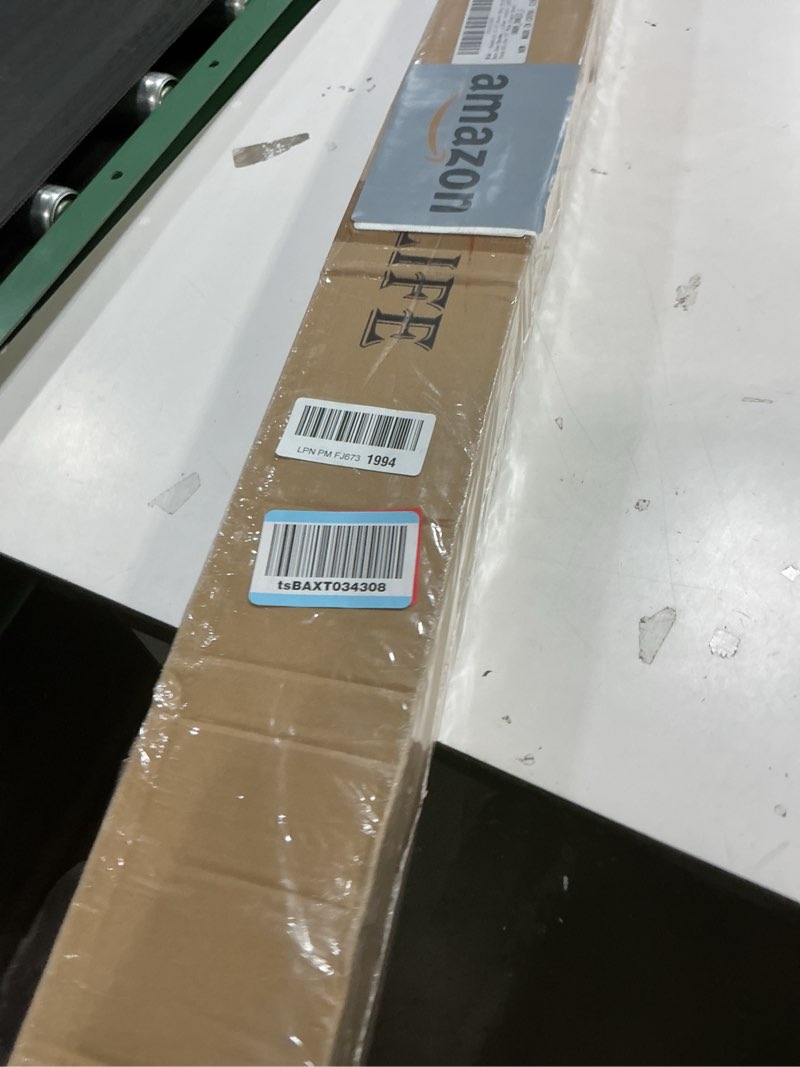 Condition photo showing New/Like New for EaseLife 12 FT Heavy Duty Sliding Barn Door Hardware Track Kit,Straight Pulley,Slide Smoothly Quietly,Easy Install (12FT Track Kit for 72" Wide Single Door) 12FT- Single door kit