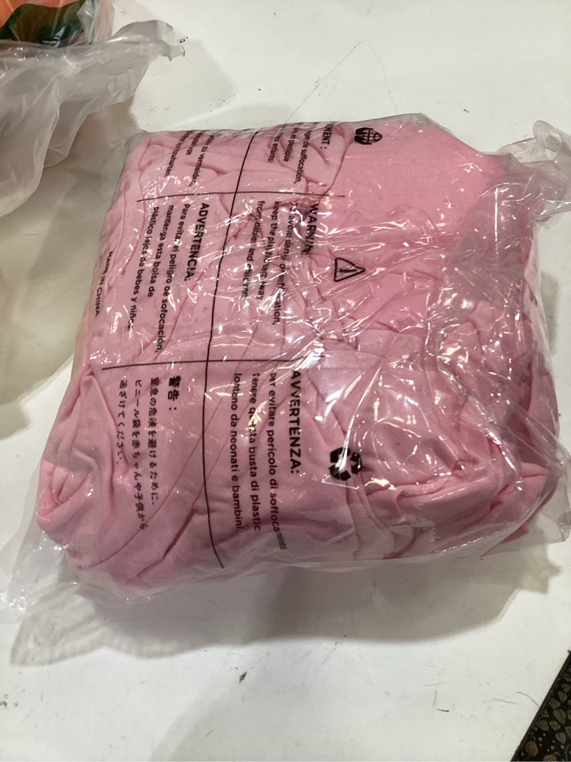 Condition photo showing Good Condition for dimatic dining room chair covers set of 2, stretch parsons slipcovers with skirt super fit spandex chair seat protector cover for dining room, hotel, ceremony (pink) pink 2