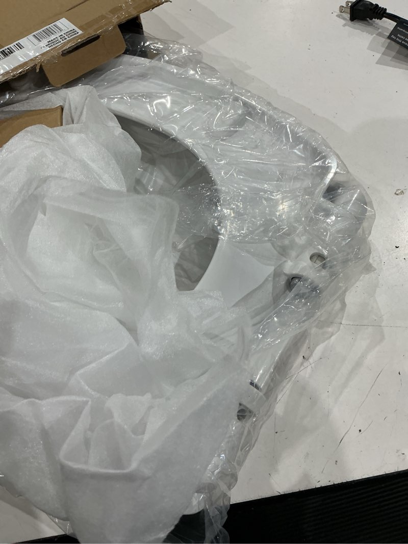 Condition photo showing As Is for american standard 5020a65g.020 traditional slow close toilet seat, white