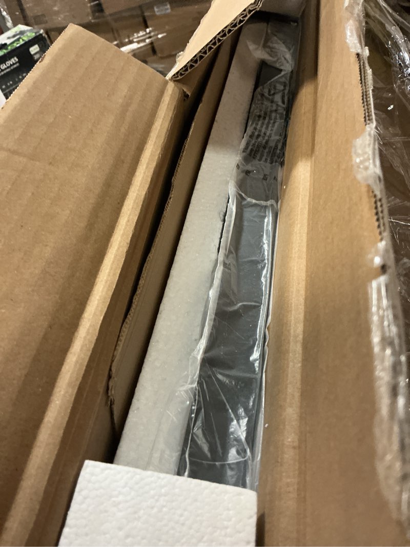 Condition photo showing New/Like New for huuger computer gaming desk, 63 inch office desk with storage, writing work surface for home office,